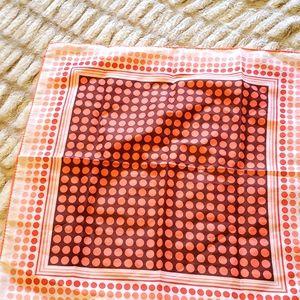Polka Dot Vintage 60s 70s scarves